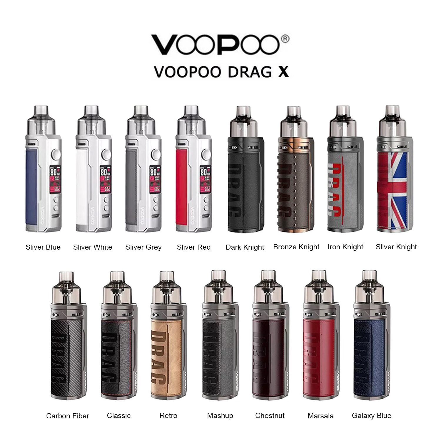 VOOPOO DRAG X 80W KIT