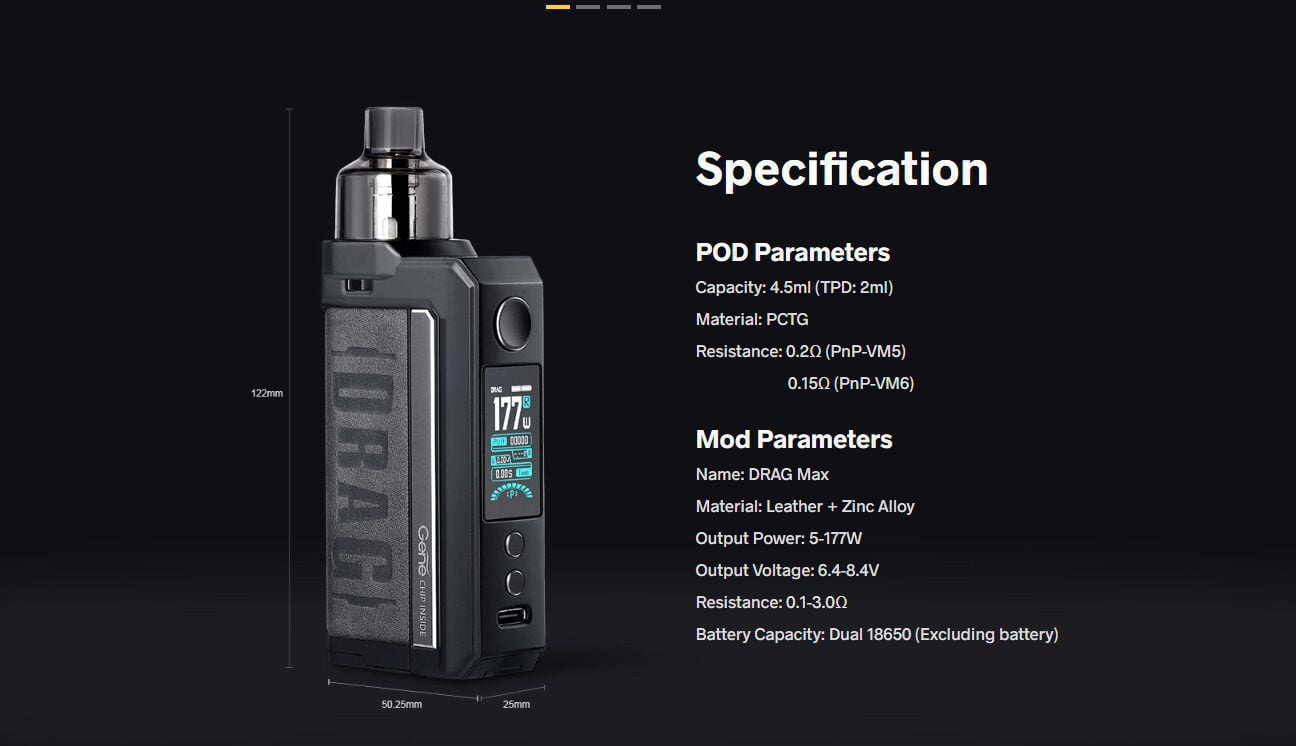 DRAG MAX 177W KIT