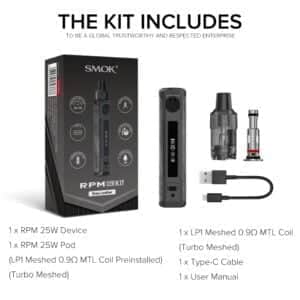 SMOK RPM 25W POD KIT