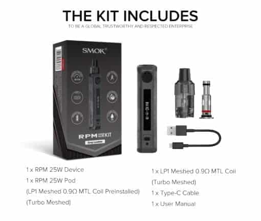 SMOK RPM 25W POD KIT