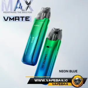 Voopoo Vmate Max Pod Neon Blue