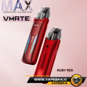 Voopoo Vmate Max Pod Ruby Red