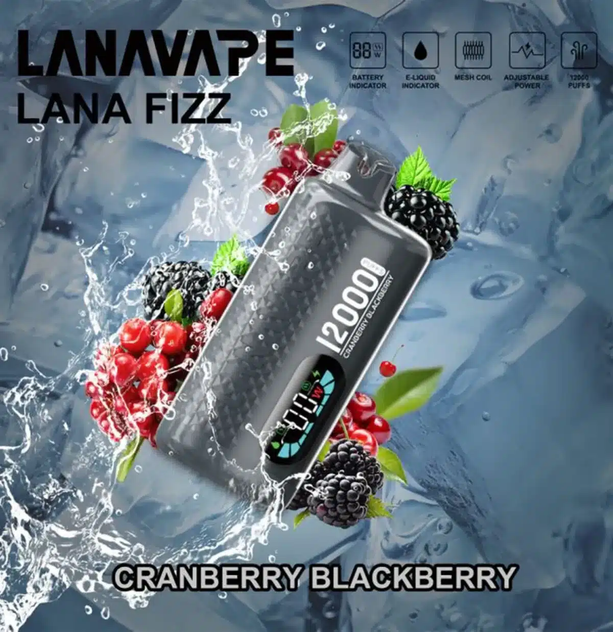 Fizz 12k Cranberry Blackberry
