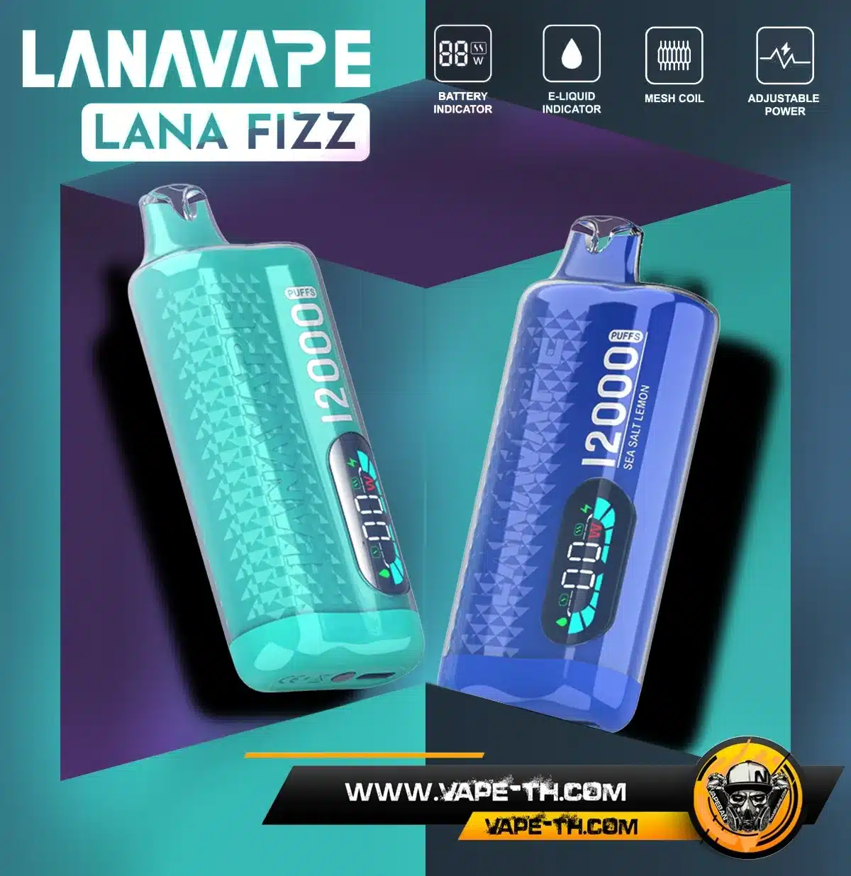 Lanavape Lana Fizz 12K 12000คำ