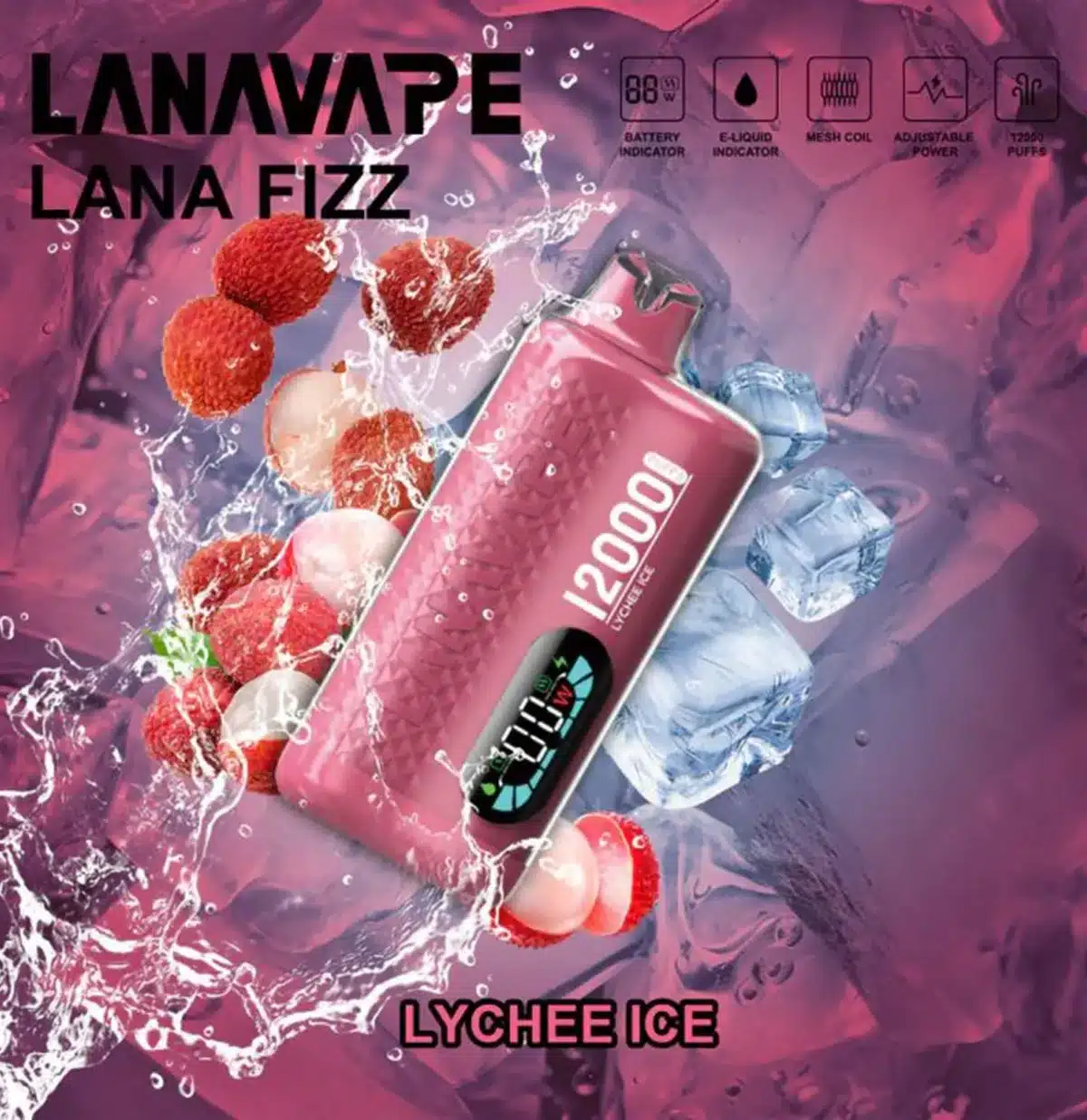 Fizz 12000คำ Lychee Ice